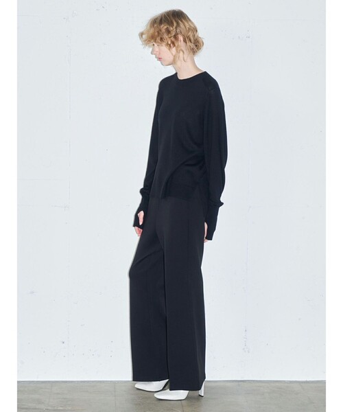 【セール】MIDIUMISOLID ジャージセンタープレスイージーパンツ(その他パンツ)|MIDIUMISOLID(ミディウミソリッド) 【セール】MIDIUMISOLID ジャージセンタープレスイージーパンツ(その他パンツ)|MIDIUMISOLID(ミディウミソリッド)