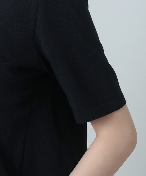 UNTITLED(アンタイトル)の「◆【1枚で着映え】コットン混 ペプラムニット<洗える>(Tシャツ/カットソー・レディース・ホワイト系/グレー系/ブラック/ライトグリーン/ライトオレンジ系・02/04/44)」の11枚目の写真