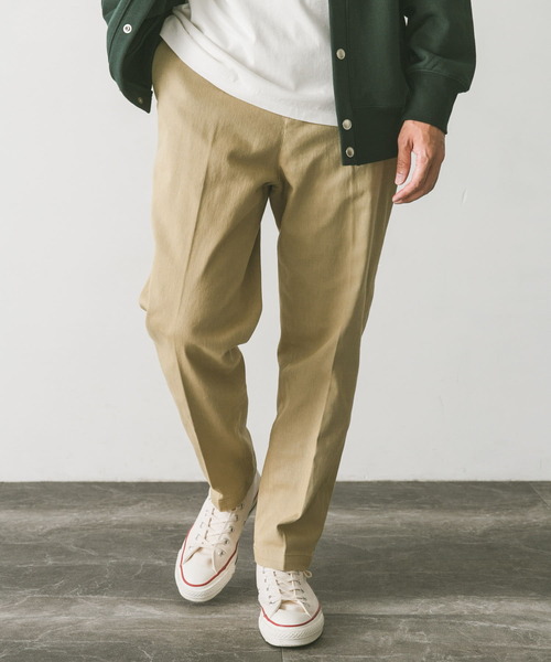 URBAN RESEARCH DOORS(アーバンリサーチドアーズ)の「テーパードチノトラウザー(チノパンツ・メンズ・ホワイト系その他/ネイビー/ベージュ/カーキ・LARGE/SMALL/MEDIUM)」の12枚目の写真