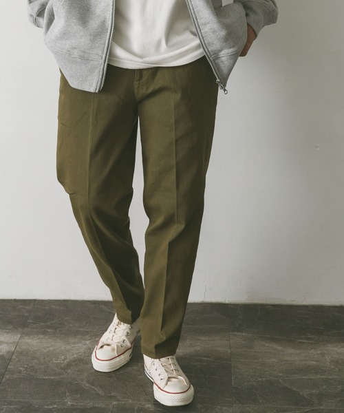 URBAN RESEARCH DOORS(アーバンリサーチドアーズ)の「テーパードチノトラウザー(チノパンツ・メンズ・ホワイト系その他/ネイビー/ベージュ/カーキ・LARGE/SMALL/MEDIUM)」の18枚目の写真