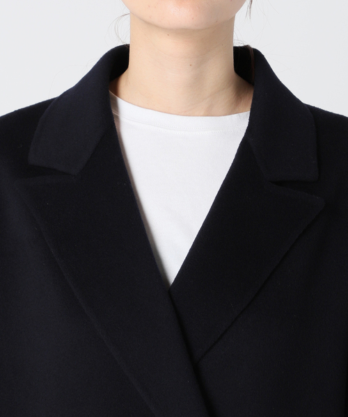 セール】SUPER160sダブルブレストコート（その他アウター）｜FRAMeWORK