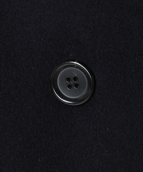 フレームワーク　黒 ダブルブレスト ウールコート フレームワーク FRAMeWORK ≪追加予約≫SUPER160'sダブルブレスト