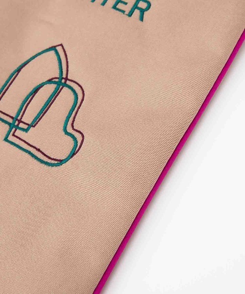 Casselini（キャセリーニ）の「Casselini(キャセリーニ)刺繍トート（トートバッグ・レディース・ブラック/ベージュ/ピンク・FREE）」の12枚目の写真
