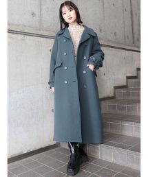 ムルーア ロングコート　チェスターコート　トレンチコート　グリーン　カーキ MURUA（ムルーア）｜チェスターコート（グリーン系）一覧 - WEAR