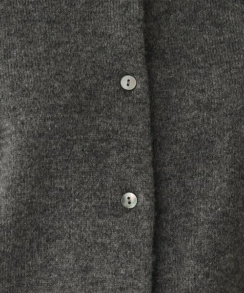 OPAQUE.CLIP（オペークドットクリップ）の「◆【大草直子さんコラボ】カシミヤカーディガン（カーディガン/ボレロ・レディース・イエロー系その他/パープル系/チャコールグレー/キャメル・38/40）」の17枚目の写真