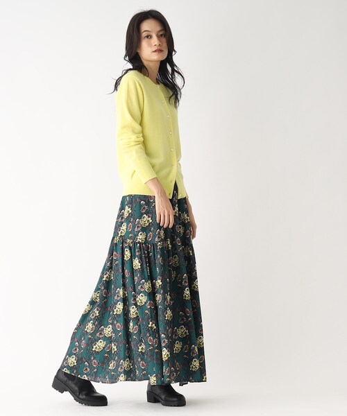 OPAQUE.CLIP（オペークドットクリップ）の「◆【大草直子さんコラボ】カシミヤカーディガン（カーディガン/ボレロ・レディース・イエロー系その他/パープル系/チャコールグレー/キャメル・38/40）」の18枚目の写真