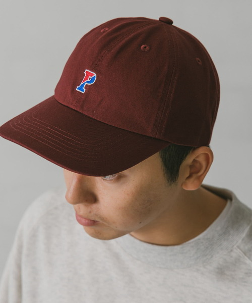 Russell Athletic（ラッセルアスレティック）の「『別注』RUSSELL ATHLETIC×DOORS　UNIVERSITY TWILL CAP（キャップ・メンズ・ネイビー/ブルー/バーガンディー・-）」の3枚目の写真
