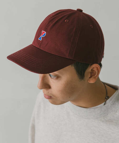 Russell Athletic（ラッセルアスレティック）の「『別注』RUSSELL ATHLETIC×DOORS　UNIVERSITY TWILL CAP（キャップ・メンズ・ネイビー/ブルー/バーガンディー・-）」の4枚目の写真