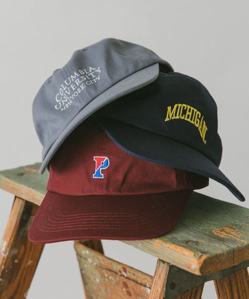 Russell Athletic（ラッセルアスレティック）の「『別注』RUSSELL ATHLETIC×DOORS　UNIVERSITY TWILL CAP（キャップ・メンズ・ネイビー/ブルー/バーガンディー・-）」の5枚目の写真