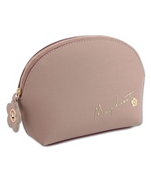 MARY QUANT マリークワント ロゴインザハート ラウンドポーチL ロゴインザハート ラウンドポーチL（ポーチ）｜MARY QUANT