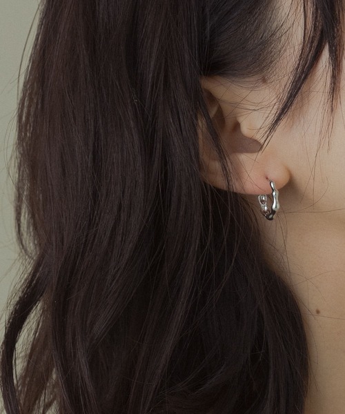 VATSURICA（バツリカ）の「〈VATSURICA〉silver925 / 金属アレルギー対応 / シンプルピアス（ピアス（両耳用）・レディース・ゴールド/シルバー・FREE）」の3枚目の写真