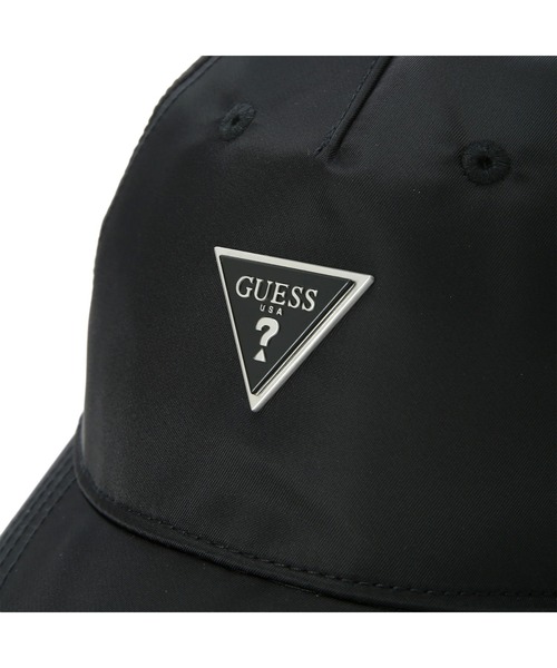 Guess(ゲス)の「Certosa Nylon Smarthats-Baseball cap(キャップ・メンズ・ブラック・ONE SIZE)」の7枚目の写真
