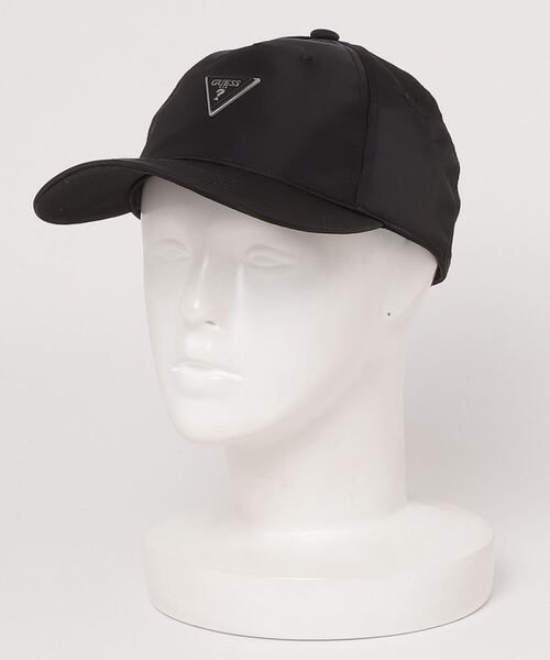 Guess(ゲス)の「Certosa Nylon Smarthats-Baseball cap(キャップ・メンズ・ブラック・ONE SIZE)」の5枚目の写真