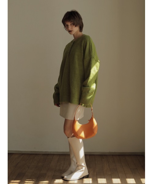 AMAIL（アマイル）の「Super over knit（ニット/セーター・レディース・オレンジ/ミント/ベージュ・FREE）」の7枚目の写真