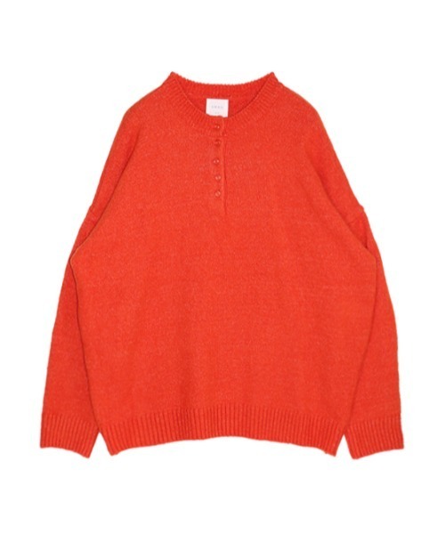 AMAIL（アマイル）の「Super over knit（ニット/セーター・レディース・オレンジ/ミント/ベージュ・FREE）」の11枚目の写真