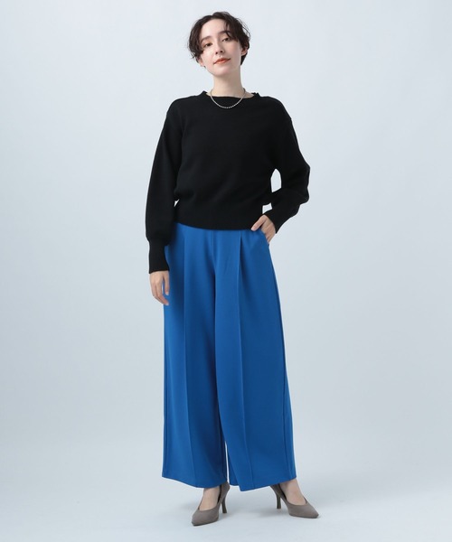 BAYFLOW(ベイフロー)の「ワイドストレートパンツ(その他パンツ・レディース・ピンク/ブルー/グリーン/ブラック・SMALL/MEDIUM)」の13枚目の写真