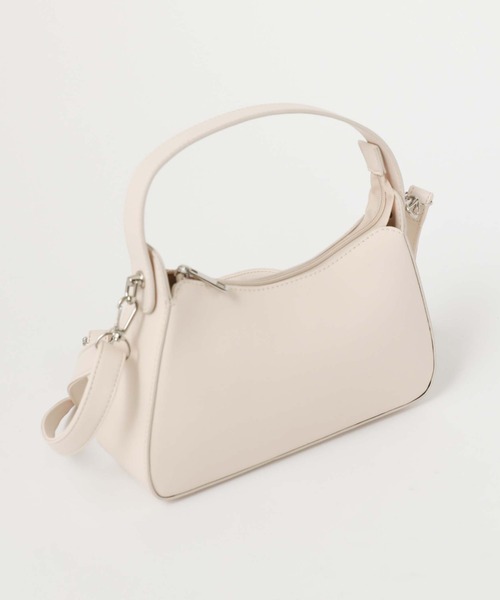 archives（アルシーヴ）の「金具付き２ＷＡＹバッグ（ハンドバッグ・レディース・ブラック/アイボリー/グリーン・FREE）」の5枚目の写真