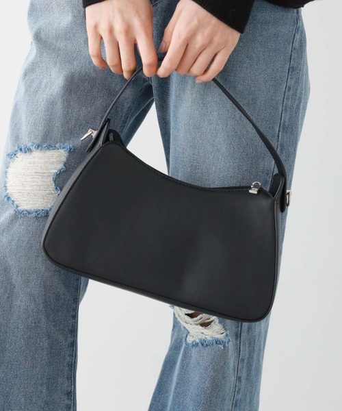 archives（アルシーヴ）の「金具付き２ＷＡＹバッグ（ハンドバッグ・レディース・ブラック/アイボリー/グリーン・FREE）」の22枚目の写真