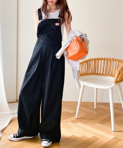 Java（ジャバ）の「《JaVa ジャバコラボ》大人のゆったりカジュアル。2wayバルーンサロペットパンツ（パンツ部取り外し可）（サロペット/オーバーオール・レディース・ブラウン/ベージュ/ブラック・LARGE/MEDIUM/X-LARGE）」の13枚目の写真