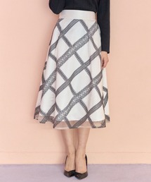 tocco closet（トッコ クローゼット）の「ラインレースチェック刺繍