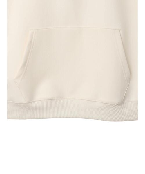 CRAFT STANDARD BOUTIQUE（クラフトスタンダードブティック）の「ダンボールプルパーカー（パーカー・レディース・グレイッシュベージュ/ブラック/アイボリー・L/LL/M）」の10枚目の写真