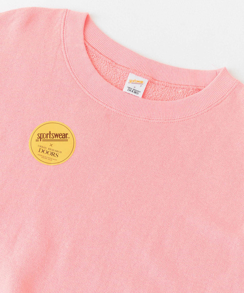 URBAN RESEARCH DOORS（アーバンリサーチドアーズ）の「『別注』Sports Wear×DOORS　甘編みスウェット（スウェット・レディース・アイボリー/グレー/ブルー/ピンク・FREE）」の21枚目の写真
