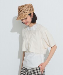 BEAMS BOY | BEAMS BOY / バックトゥフロント コットン ボレロ ショートスリーブ23SS(シャツ/ブラウス)