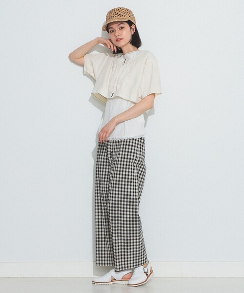 BEAMSBOY / バックトゥフロント コットン ボレロ ショートスリーブ BEAMS OUTLET｜BEAMS BOY / バックトゥフロント コットン ボレロ