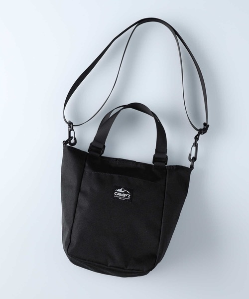 CAMP7（キャンプセブン）の「【CAMP7】CAMP7ショルダー（ショルダーバッグ・レディース・ブラック/ベージュ・ONE SIZE）」の2枚目の写真