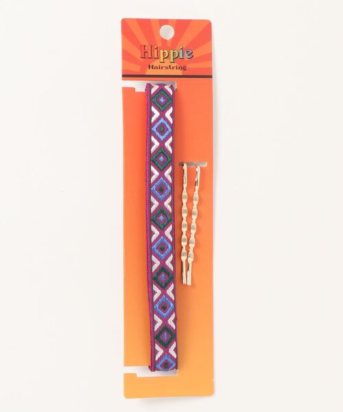 チャイハネ（チャイハネ）の「【チャイハネ】クリミナセットストリング（その他ヘアアクセサリー・レディース・パープル/レッド・FREE）」の2枚目の写真