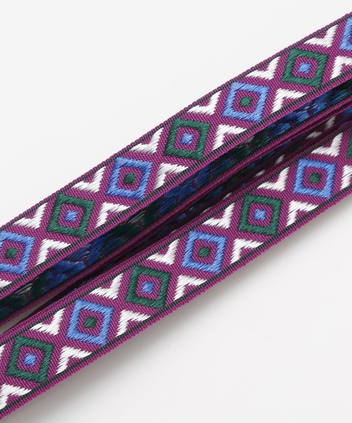 チャイハネ（チャイハネ）の「【チャイハネ】クリミナセットストリング（その他ヘアアクセサリー・レディース・パープル/レッド・FREE）」の4枚目の写真