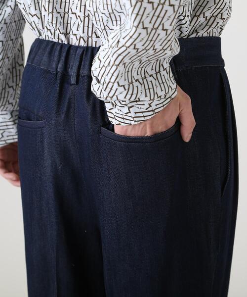 tk.TAKEO KIKUCHI（ティーケータケオキクチ）の「◆ブライトデニムロールアップパンツ（デニムパンツ・メンズ・ネイビー系3/ブラック系3/ブルー系3・01/02/03）」の11枚目の写真