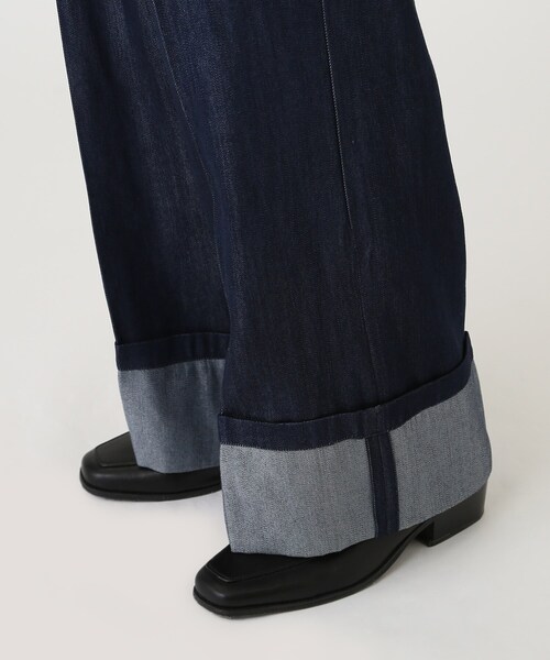 tk.TAKEO KIKUCHI（ティーケータケオキクチ）の「◆ブライトデニムロールアップパンツ（デニムパンツ・メンズ・ネイビー系3/ブラック系3/ブルー系3・01/02/03）」の12枚目の写真