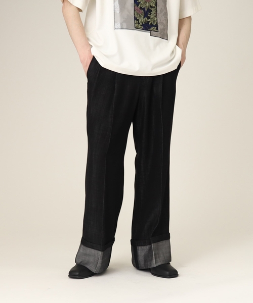 tk.TAKEO KIKUCHI（ティーケータケオキクチ）の「◆ブライトデニムロールアップパンツ（デニムパンツ・メンズ・ネイビー系3/ブラック系3/ブルー系3・01/02/03）」の19枚目の写真