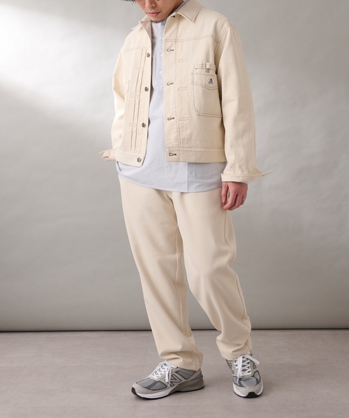 GEVACO（ゲバコ）の「【GEVACO / ゲバコ】10ozデニムジャケット（デニムジャケット・メンズ・ブルー/アイボリー/ネイビー/ブラック・ONE SIZE/LARGE/MEDIUM）」の9枚目の写真