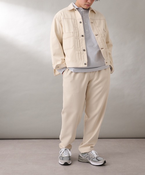 GEVACO（ゲバコ）の「【GEVACO / ゲバコ】10ozデニムジャケット（デニムジャケット・メンズ・ブルー/アイボリー/ネイビー/ブラック・ONE SIZE/LARGE/MEDIUM）」の13枚目の写真