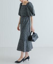 LA MAISON　スクエアネックJQワンピース