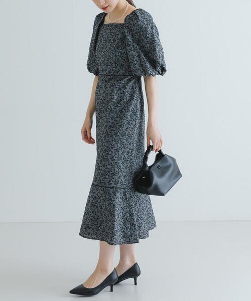 セール】LA MAISON スクエアネックJQワンピース（ワンピース）｜URBAN