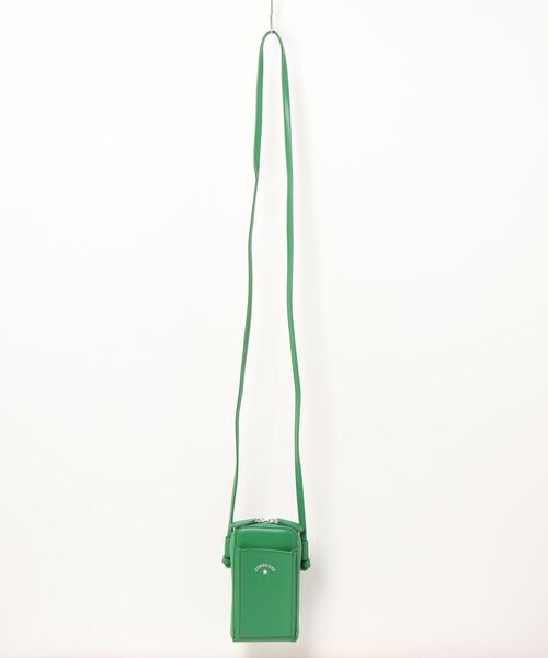 CONVERSE(コンバース)の「CONVERSE/コンバース PORTRAIT NECK POUCH(ショルダーバッグ・レディース・ブラック/グリーン/ホワイト/ベージュ・ONE SIZE)」の4枚目の写真