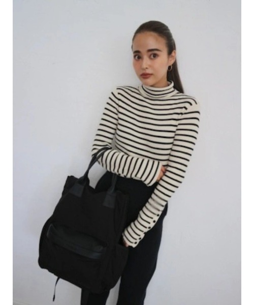 TRUNC(トランクエイティーエイト)の「2WAY Multifunctional Backpack(ショルダーバッグ・レディース・ブラック・FREE)」の4枚目の写真