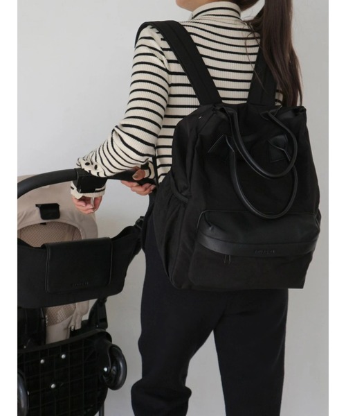 TRUNC(トランクエイティーエイト)の「2WAY Multifunctional Backpack(ショルダーバッグ・レディース・ブラック・FREE)」の2枚目の写真