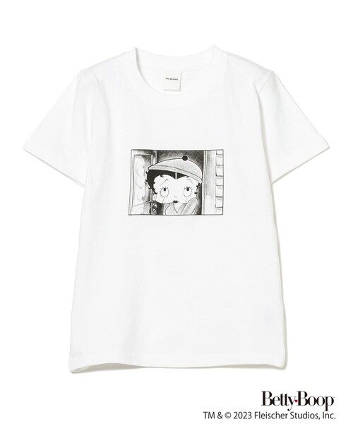Ray BEAMS（レイビームス）の「Betty Boop(TM) × Ray BEAMS / Crying Tシャツ（Tシャツ/カットソー・レディース・ホワイト・ONE SIZE）」の5枚目の写真