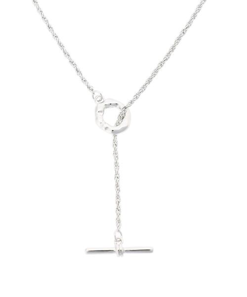 AMERICAN HOLIC（アメリカンホリック）の「メタルチェーンマンテルネックレス（ネックレス・レディース・シルバー/ゴールド・FREE）」の3枚目の写真