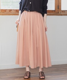 URBAN RESEARCH Sonny Label | 『UR TECH Smart Linen Touch』タックロングスカート(スカート)