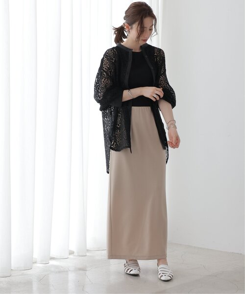 frames RAY CASSIN(フレームスレイカズン)の「サイドスリットレースシャツ(シャツ/ブラウス・レディース・ブラック/キナリ/オフホワイト・FREE)」の15枚目の写真