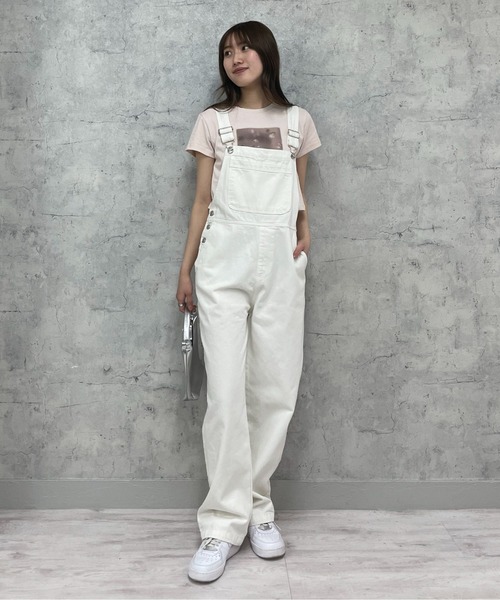 EPIMI E'PIMMY（エピミエピミー）の「アソートプリントクロップドTシャツ（Tシャツ/カットソー・レディース・ピンク/ホワイト/ブラック/オフホワイト・MEDIUM）」の12枚目の写真