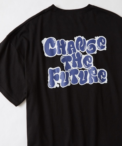 improves(インプローブス)の「プリント 半袖 Tシャツ(Tシャツ/カットソー・メンズ・オフホワイト/チャコール/ブラック/ホワイト系その他/ライトブルー/ブラック系その他/ホワイト系その他2/レモンイエロー/ブラック系その他2・MEDIUM/LARGE/X-LARGE)」の7枚目の写真