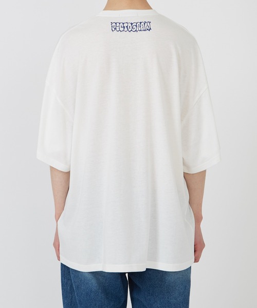 improves(インプローブス)の「プリント 半袖 Tシャツ(Tシャツ/カットソー・メンズ・オフホワイト/チャコール/ブラック/ホワイト系その他/ライトブルー/ブラック系その他/ホワイト系その他2/レモンイエロー/ブラック系その他2・MEDIUM/LARGE/X-LARGE)」の20枚目の写真