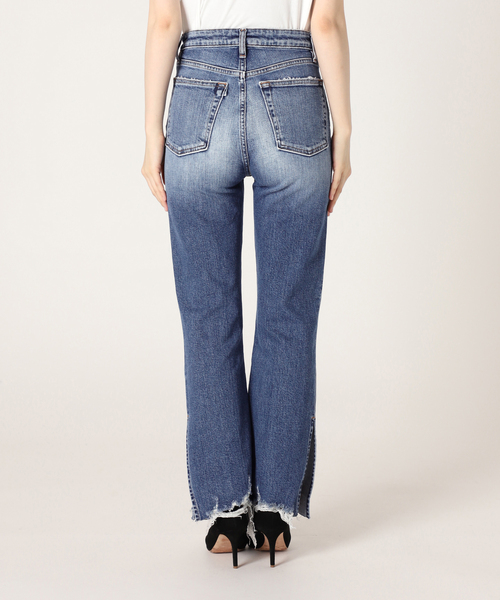 3×1（スリーバイワン）の「*【3×1/スリーバイワン】CROP FLARE denim（デニムパンツ・レディース・ブルー・29/27/26/28）」の14枚目の写真