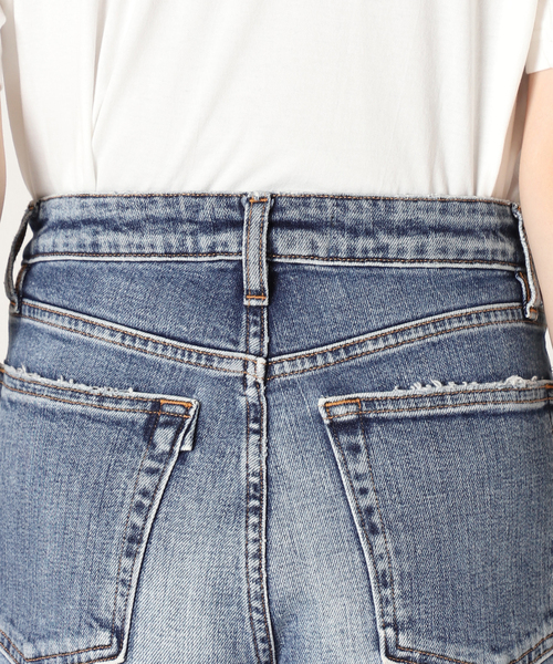 3×1（スリーバイワン）の「*【3×1/スリーバイワン】CROP FLARE denim（デニムパンツ・レディース・ブルー・29/27/26/28）」の16枚目の写真